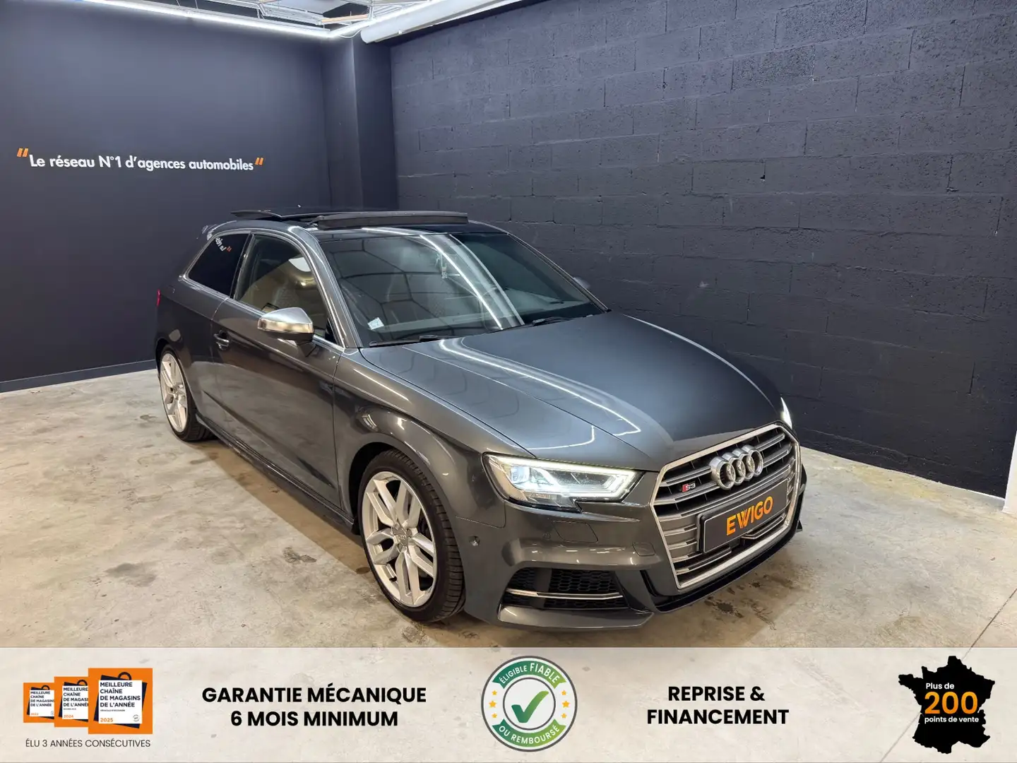 Audi S3 2.0 TFSI 310 QUATTRO BVM / CARPLAY / TOIT OUVRANT / B&O / COBRA - 1