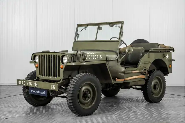 Jeep Willys MB oorlogsjeep WW2 1943