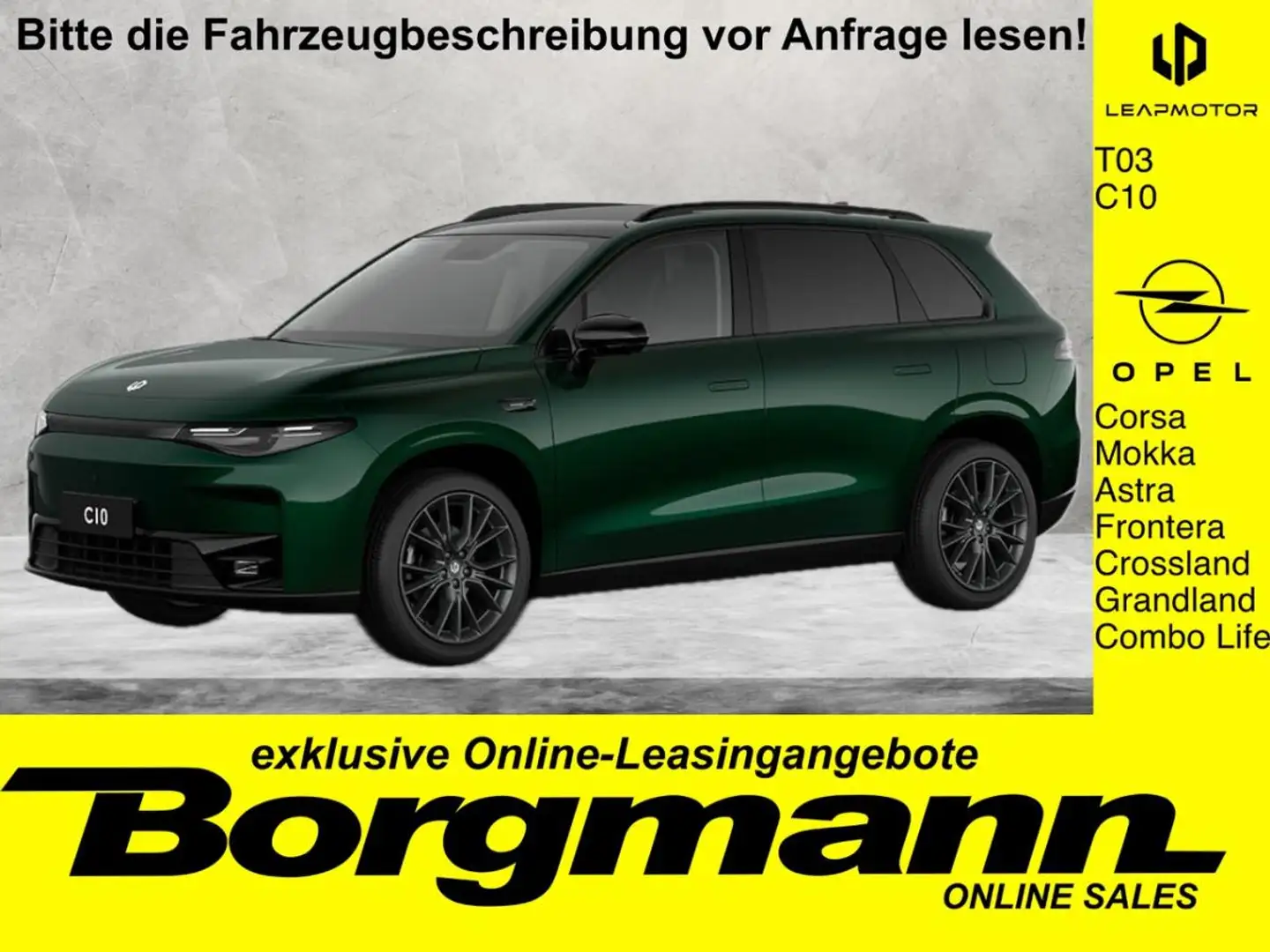 Leapmotor C10 DESIGN BEV (Vollelektrisch) Grün - 1