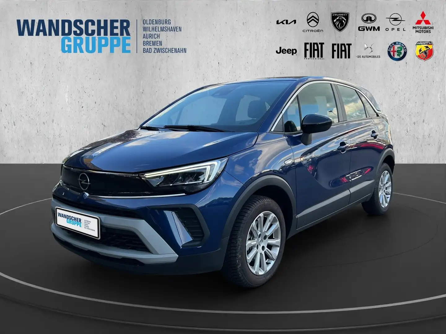 Opel Crossland Elegance 1.2 Turbo 'KLIMAAUTOM.''SHZ' Blau - 1