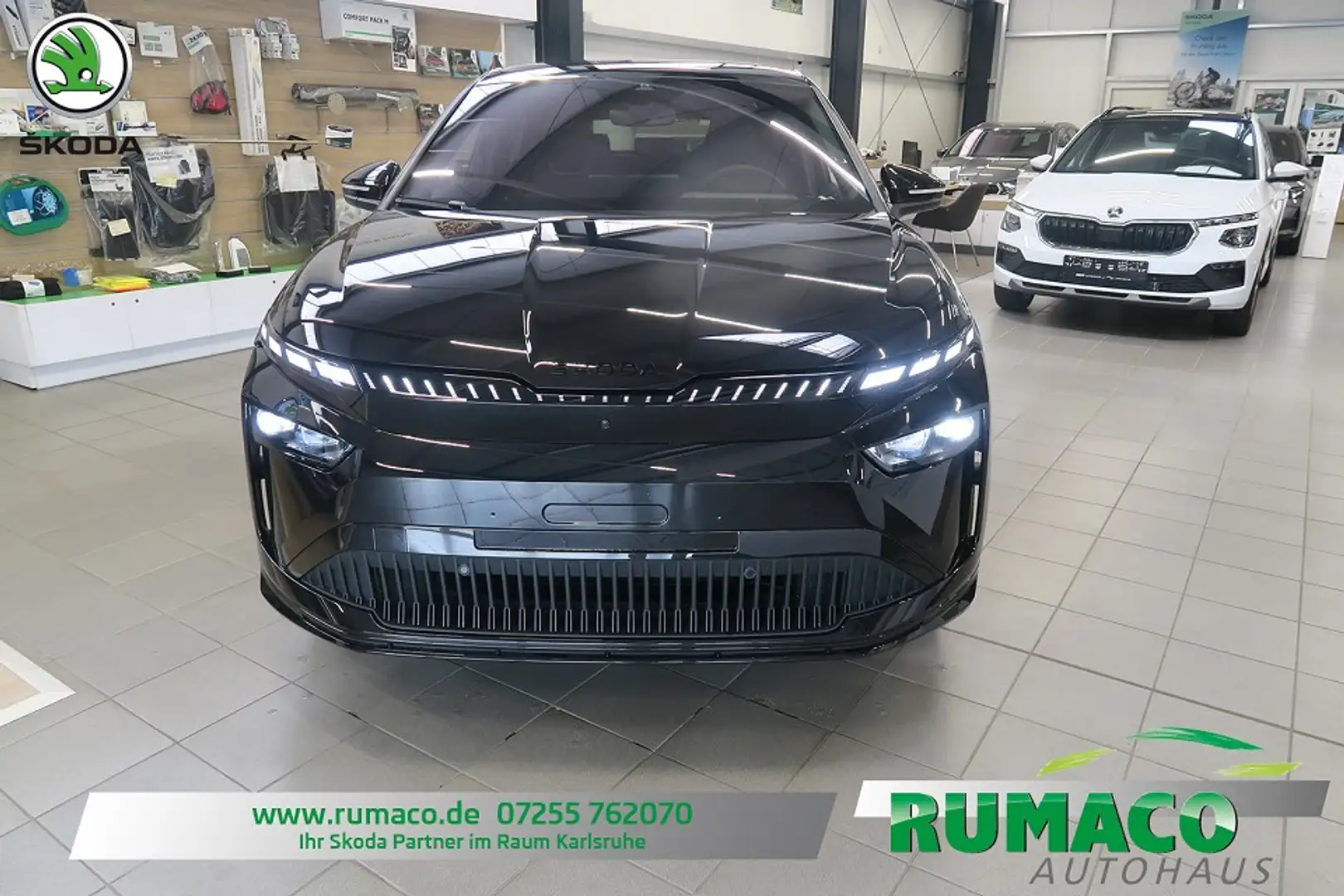 Skoda Enyaq Coupé 85 Sportline Noir - 1