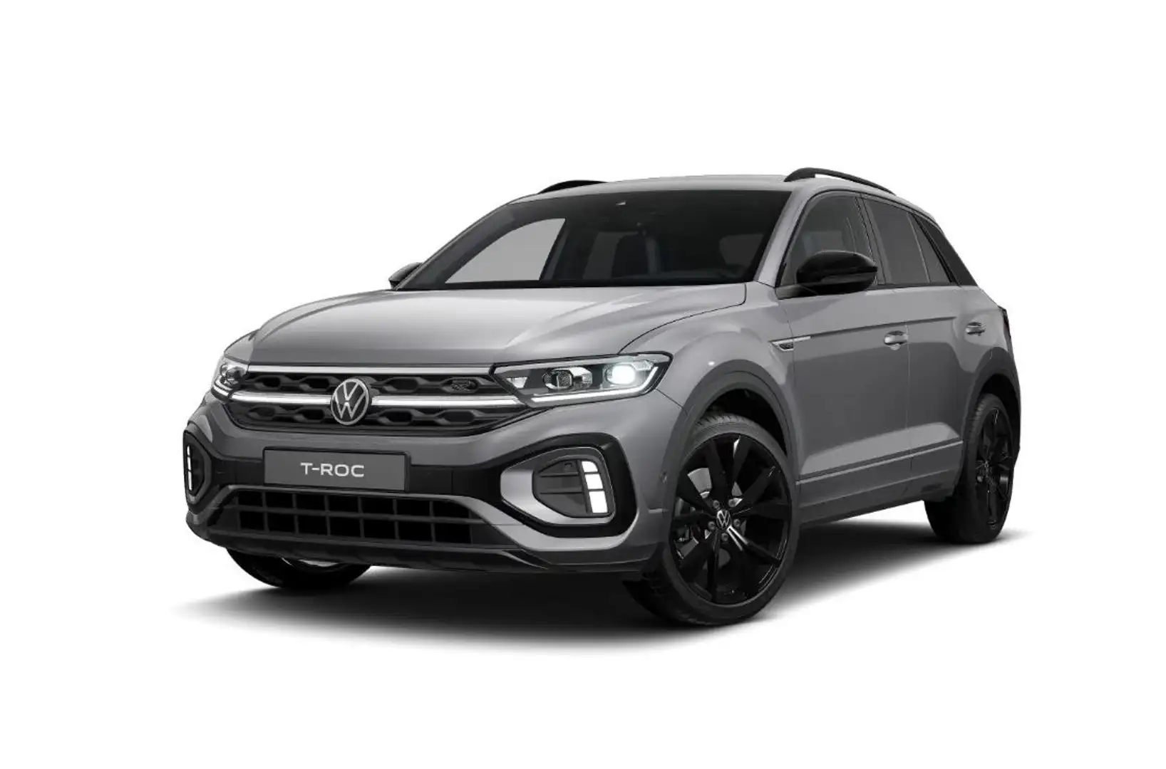Volkswagen T-Roc R-Line 1.5 TSI OPF DSG 19''ALU.AHK.Sportsitze.Blac Gris - 2
