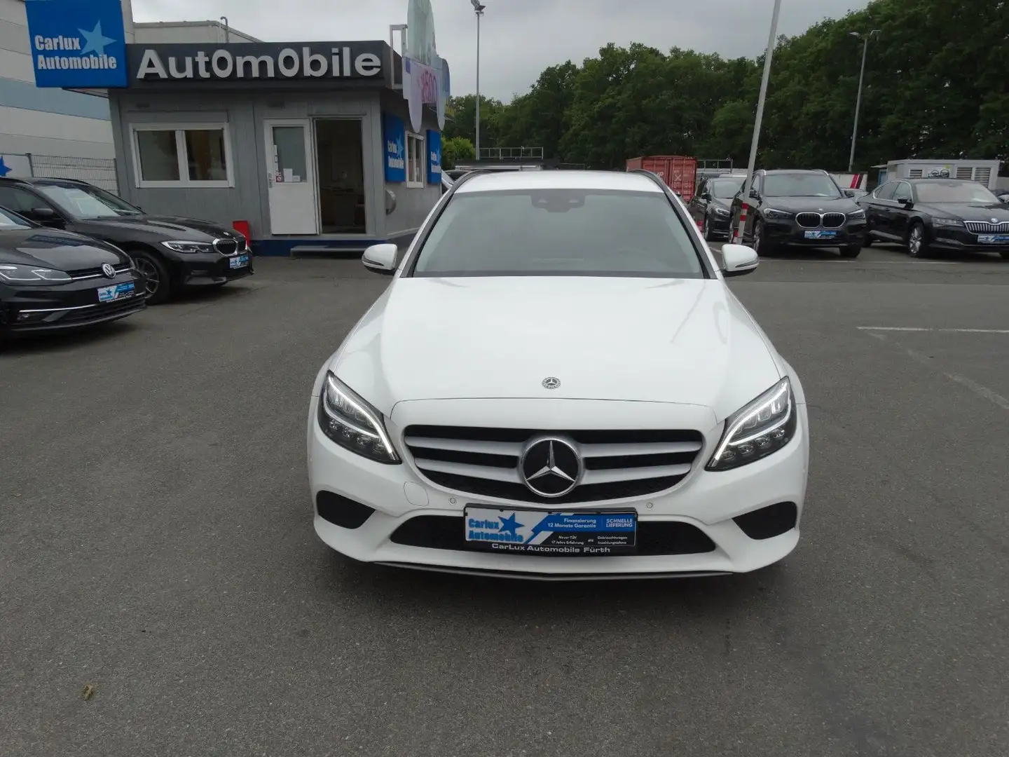 Mercedes-Benz C 220 d 9G-Tronic*LED*Burmeister*Leder*Navi*1Hand Blanco - 1