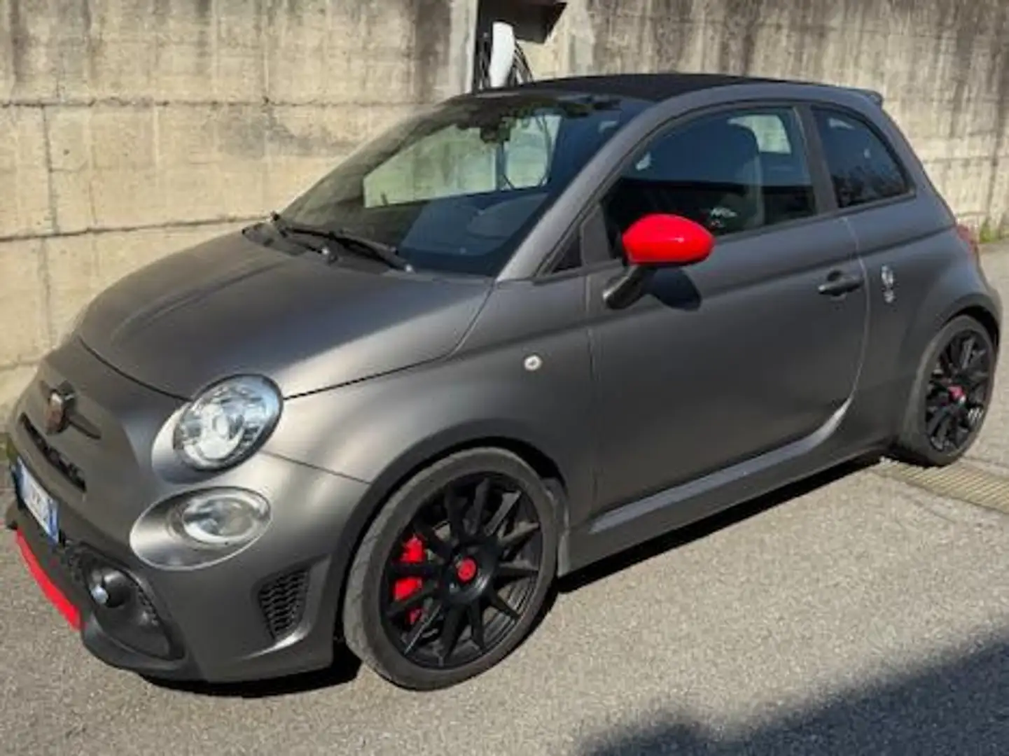 Abarth 595 Competizione 180cv CABRIO GRIGIO OPACO!! Grau - 2
