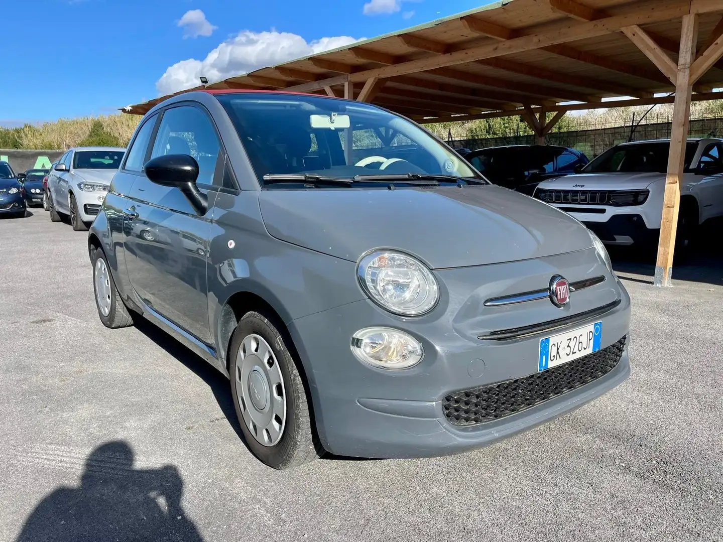 Fiat 500C 500 C  III 2015 1.0 hybrid Connect 70cv Grijs - 1