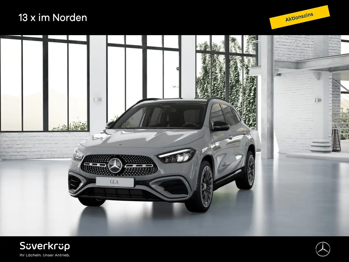 Mercedes-Benz GLA 180 AMG NIGHT SPUR DISTR PANO AHK KAMERA Grau - 2