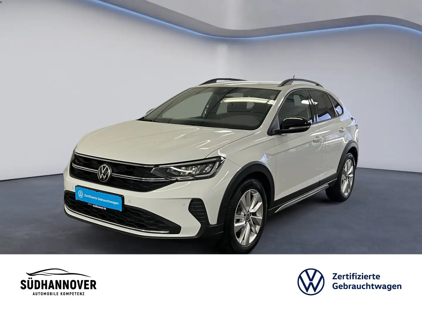 Volkswagen Taigo Goal 1.0 TSI AHK+NAVI+LED+SHZ+KAMERA Weiß - 1