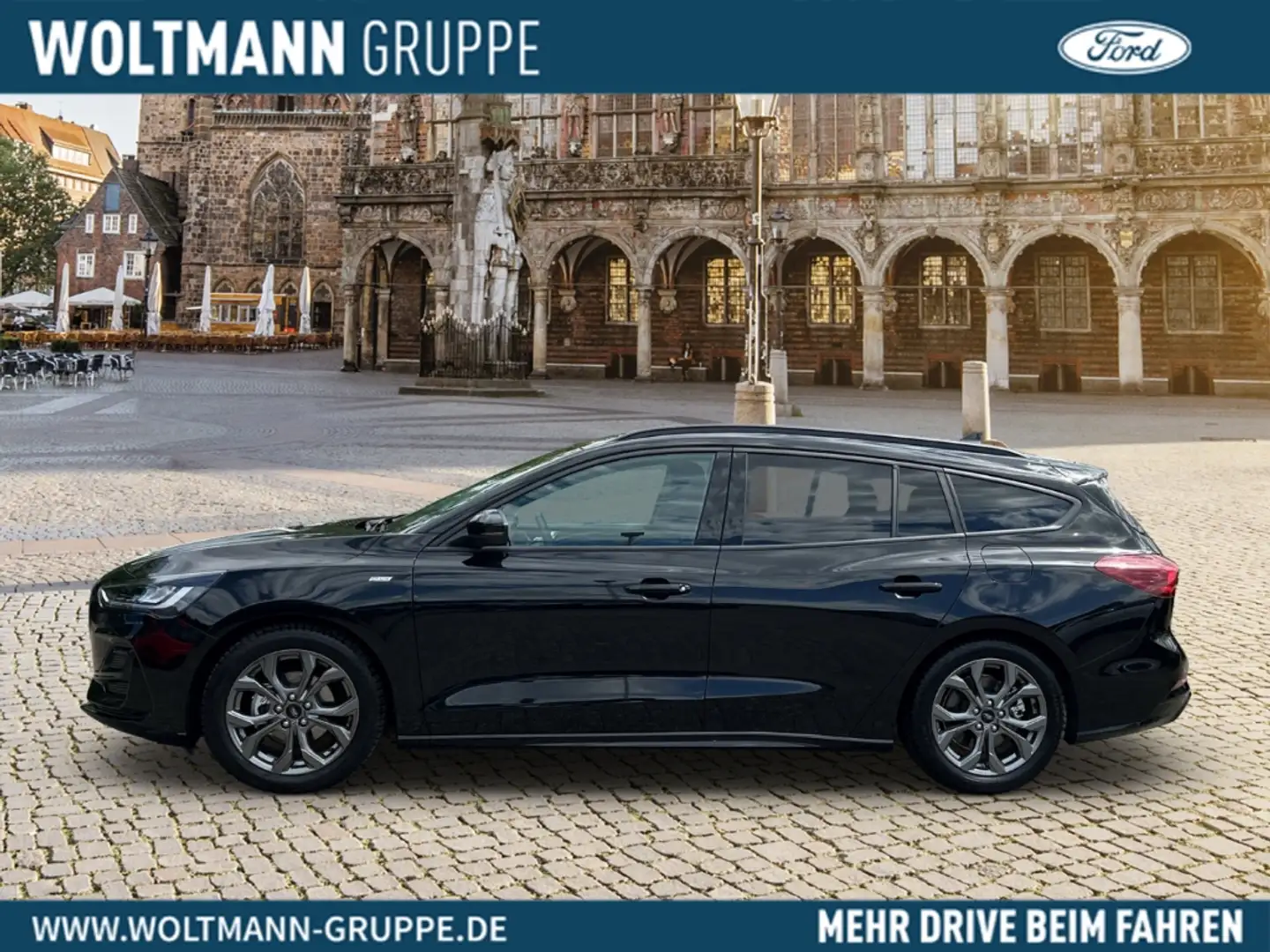 Ford Focus Turnier ST-Line 1.0 EcoBoost Mild-Hybrid EU6e Navi Schwarz - 2