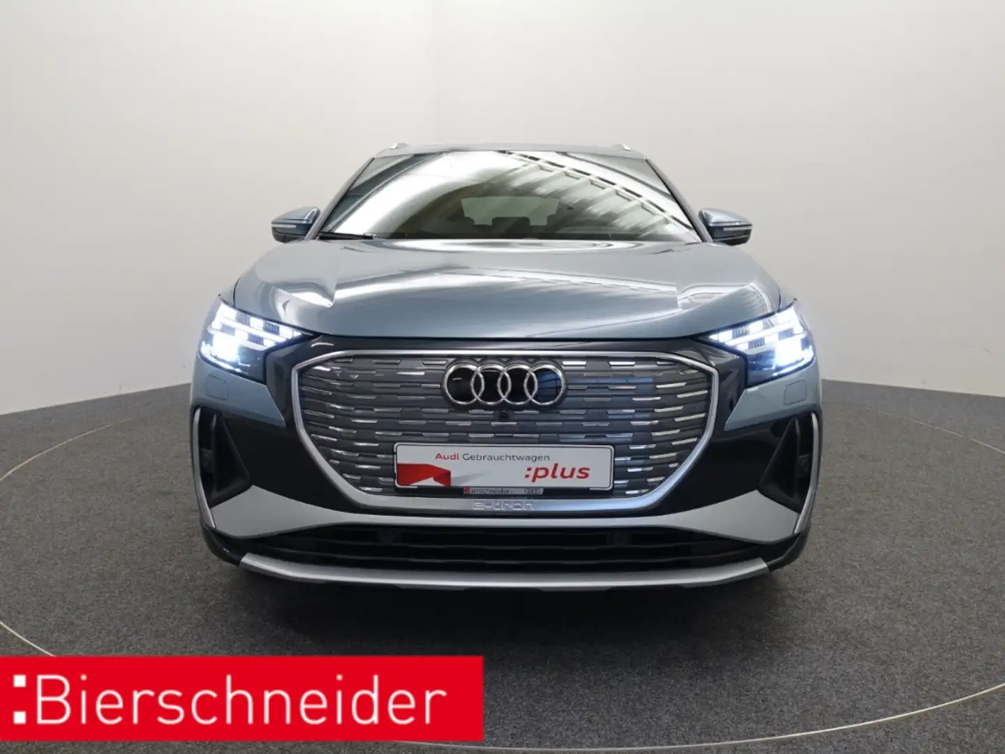 Audi Q4 e-tron 40 S line 21 MATRIX SONOS PANO HEAD-UP ACC NAVI LE Bleu - 2