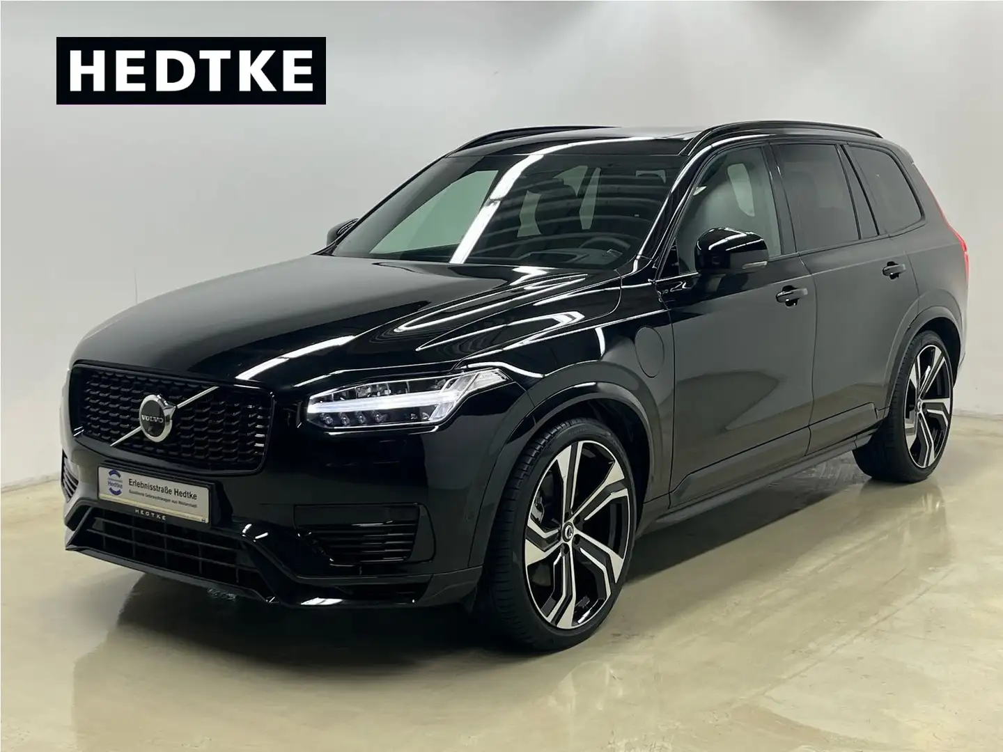 Volvo XC90 T8 Recharge AWD Ultimate Dark 22"+AHK+360° Чорний - 1