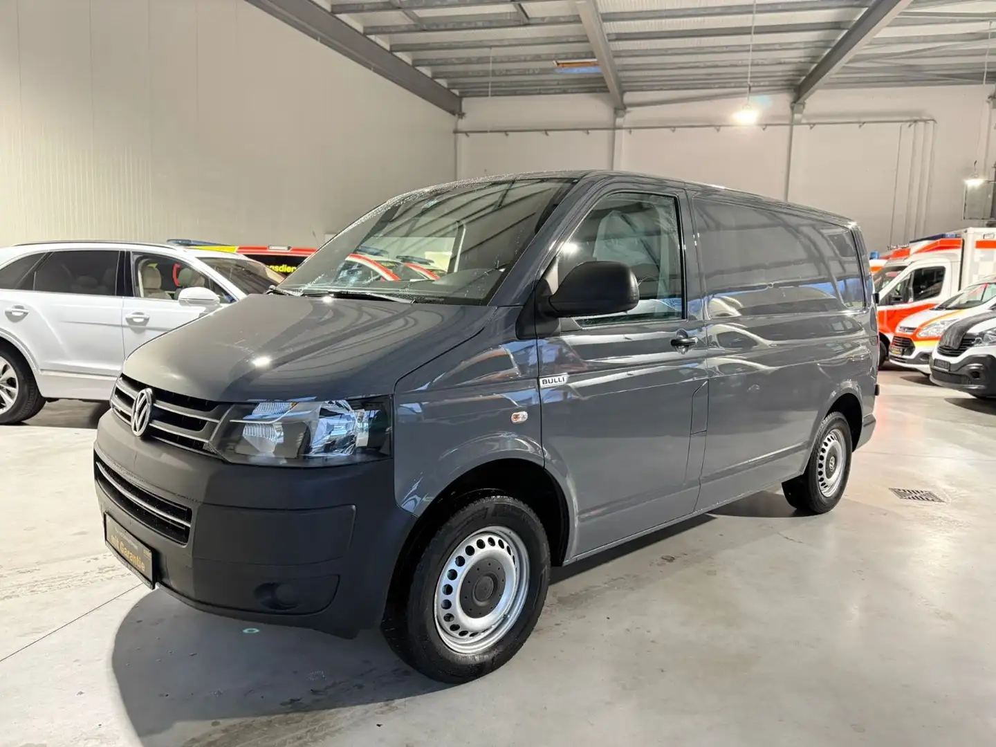 Volkswagen T5 Transporter Kasten*AHK*TEMPOMAT*TÜV NEU Gris - 2