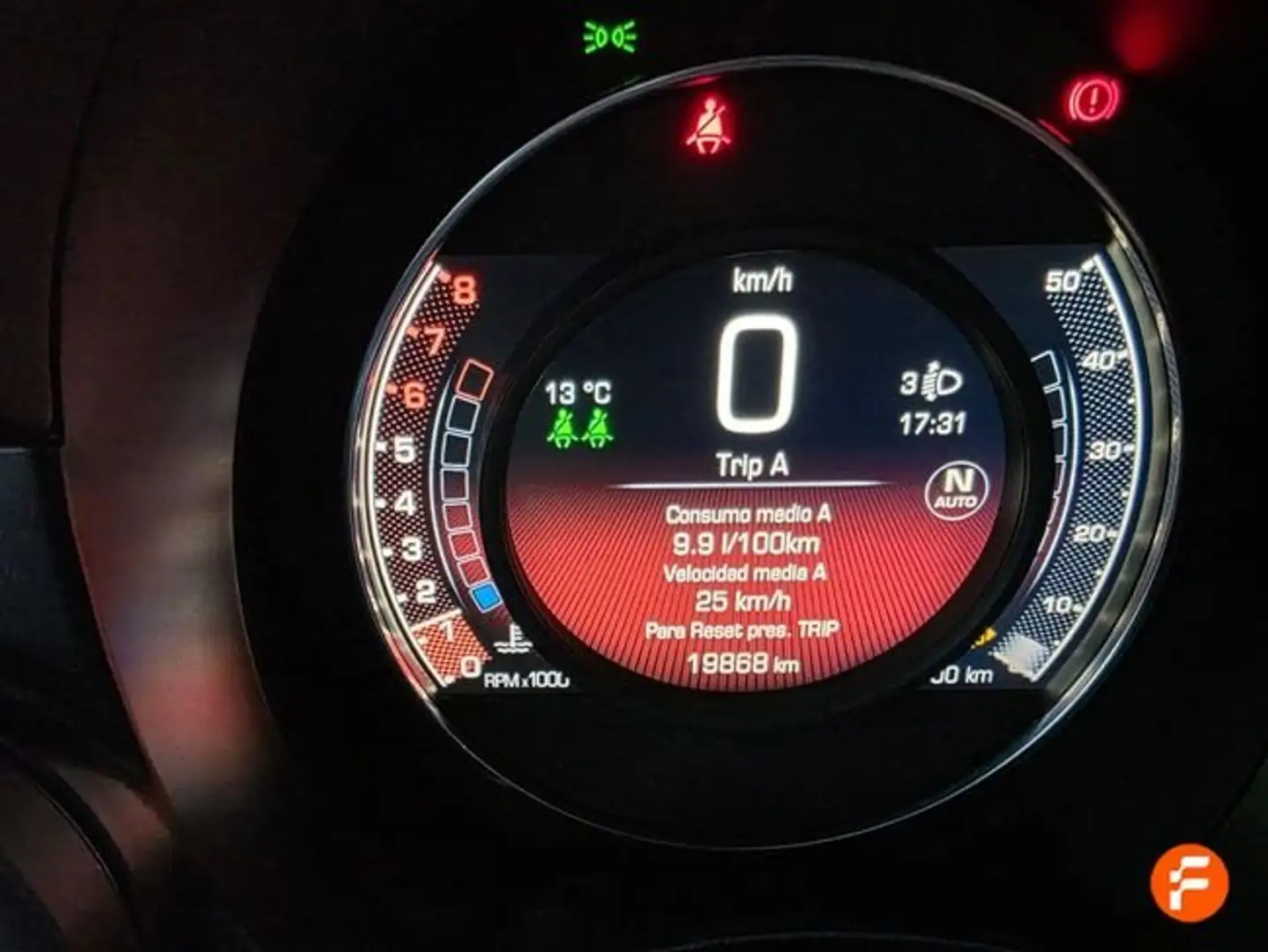 Abarth 595 1.4T JET TURISMO 160 Blanco - 2