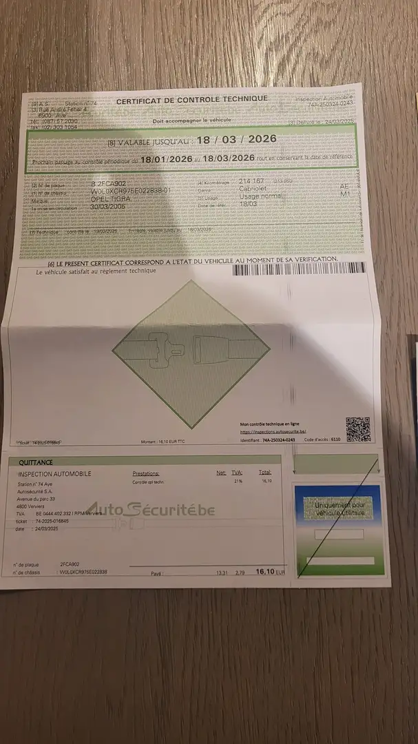 Opel Tigra 1.3 Fekete - 1