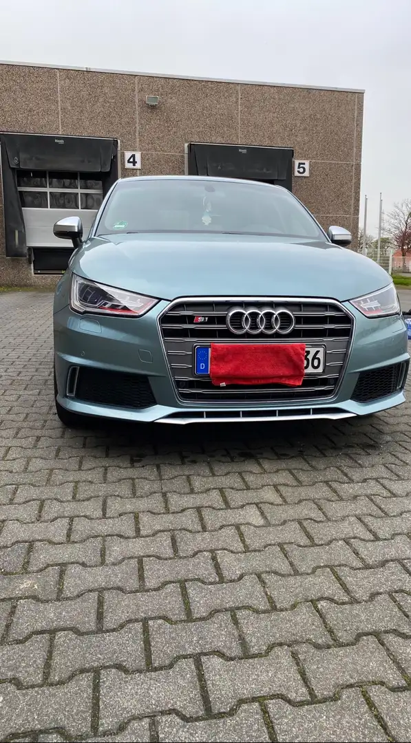 Audi S1 Sportback Bleu - 1