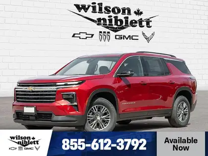 Red 2026 Chevrolet Traverse SUV / Crossover Four-Wheel Drive Automatic