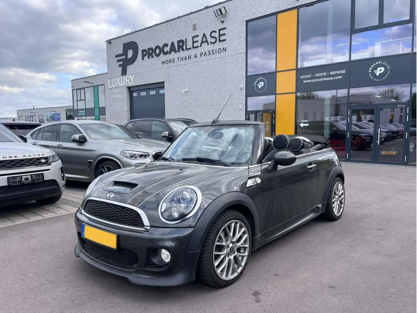 MINI Cooper SD COOPER SD CABRIOLET / HARMAN KARDON / BVM / SIEGES Gris - 1