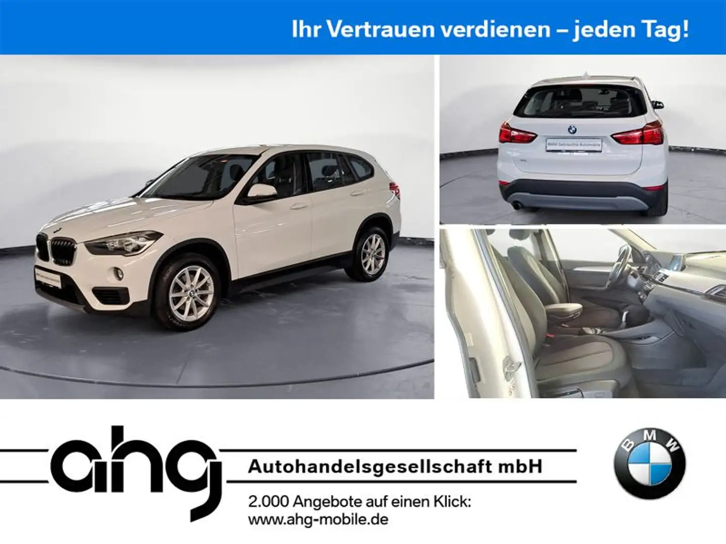 BMW X1 sDrive18i NAVI PDC Bianco - 1