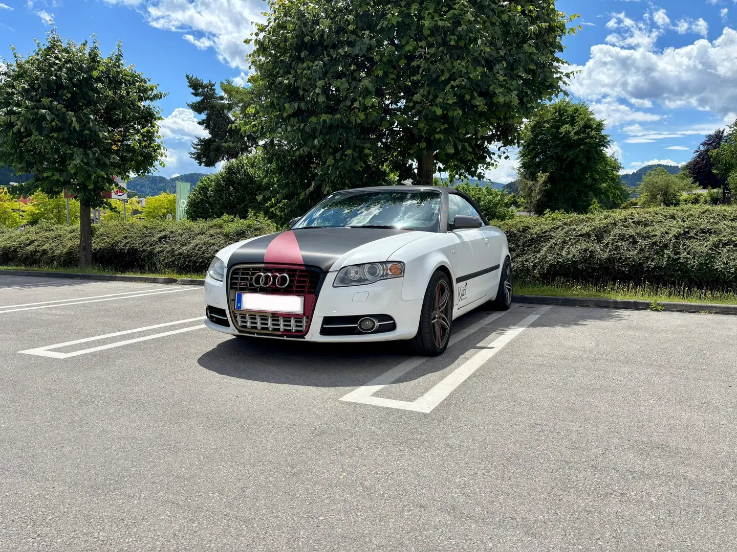 Audi A4 A4 Cabriolet 3,0 TDI V6 quattro DPF Tiptronic Weiß - 2