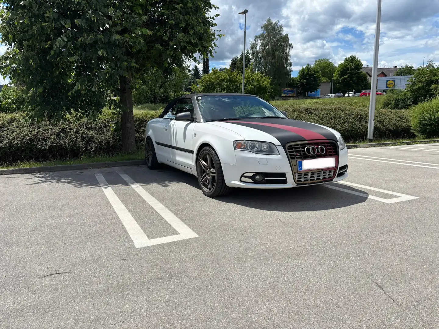 Audi A4 A4 Cabriolet 3,0 TDI V6 quattro DPF Tiptronic Weiß - 1