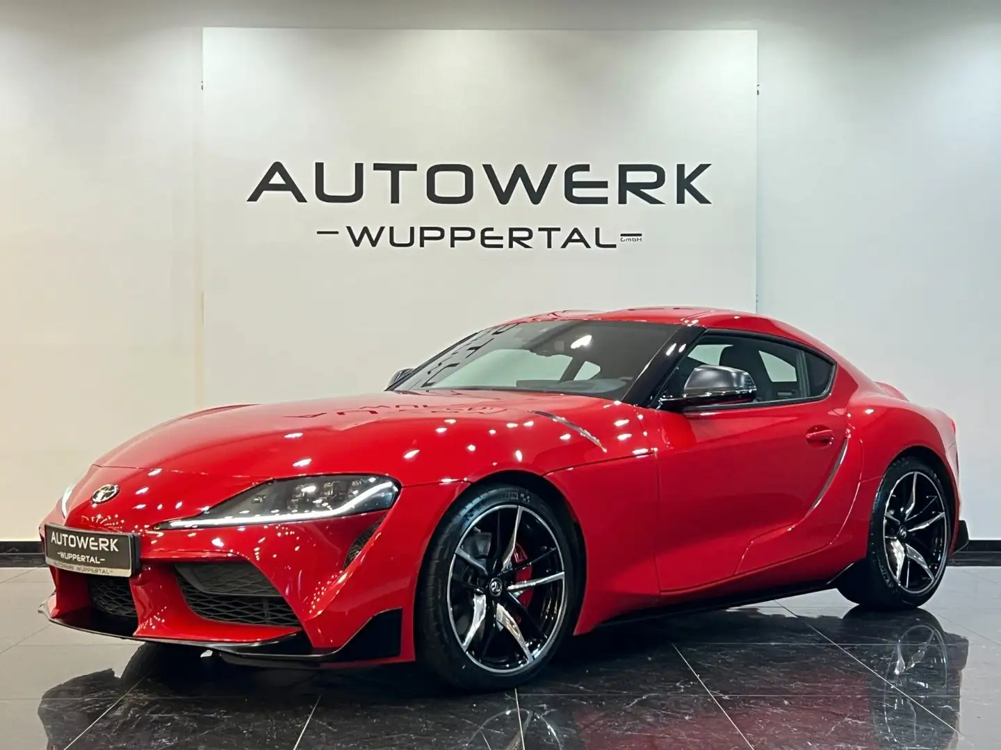 Toyota Supra PREMIUM*JBL*HEAD-UP*LEDER*KAMERA* Piros - 2