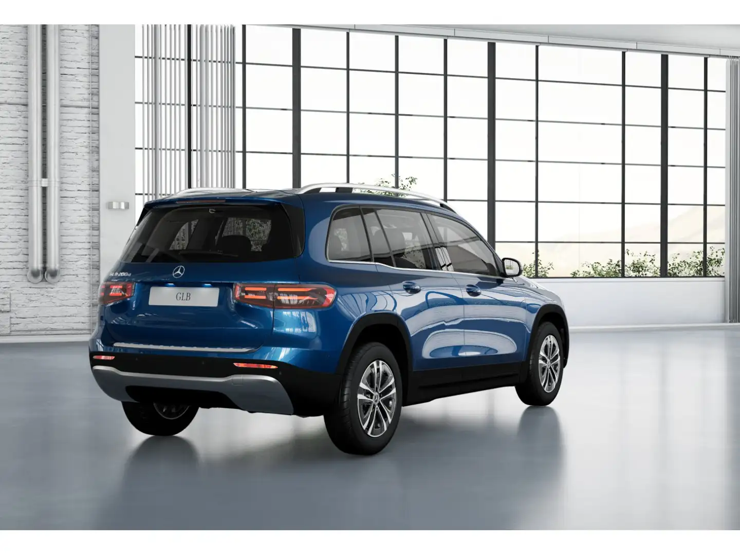 Mercedes-Benz GLB 200 d Advanced+MBUX+Led+WiPa+Kam+DAB+Distro Blau - 2