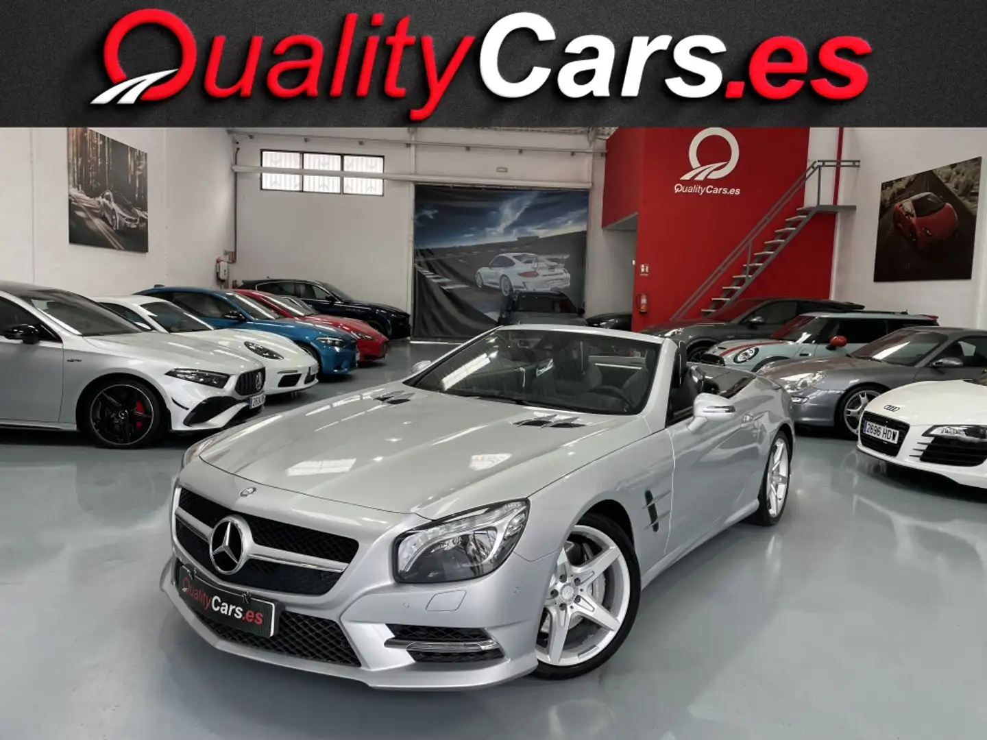 Mercedes-Benz SL 400 Aut. Gri - 1