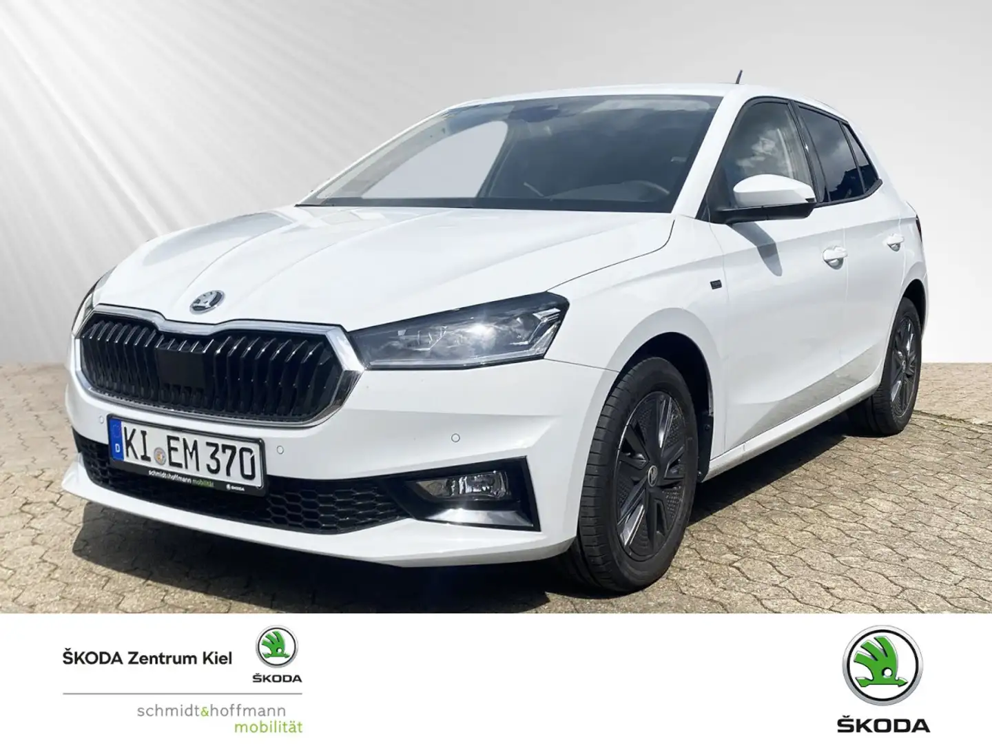 Skoda Fabia 1.0 TSI Tour OPF (EURO 6e) Klima Rückfahrkamera Weiß - 1