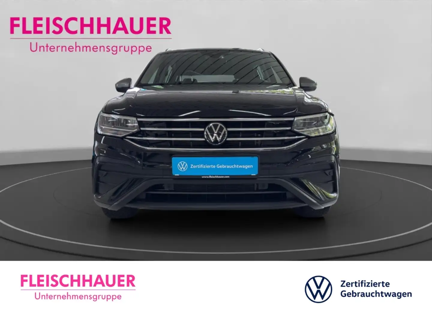 Volkswagen Tiguan Allspace 1.5 TSI Life LED+AHK+ACC+DC+NAVI+CARPLAY+ Schwarz - 2