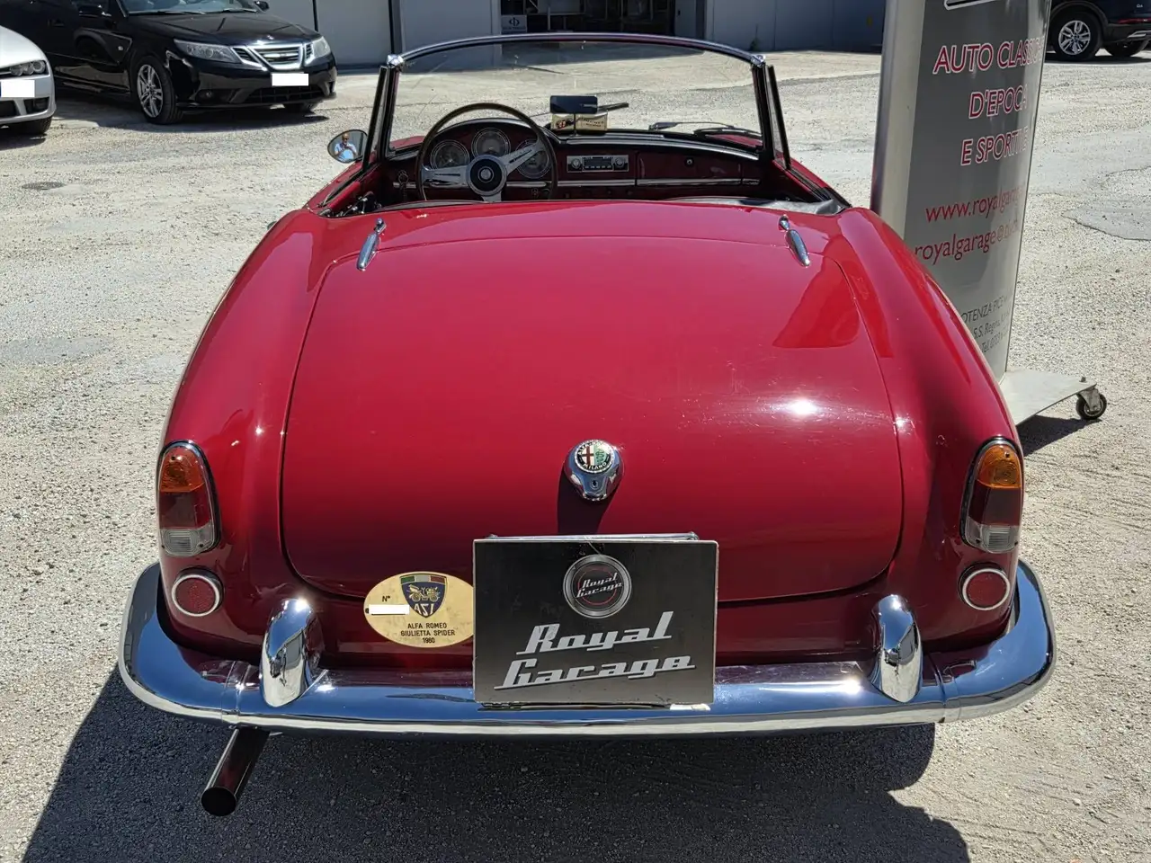 Alfa Romeo Giulietta SPIDER 1.3 2° SERIE - ISCRITTA ASI + ASI TARGA ORO, foto 4