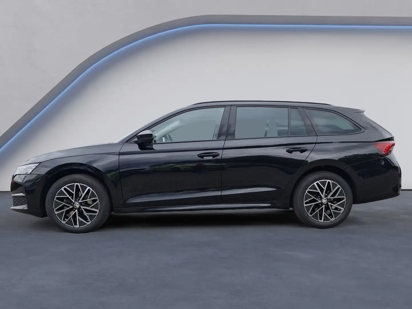 Skoda Octavia Combi 2.0TDI SELECTION LED+Navi+Sitzhzg. Schwarz - 2