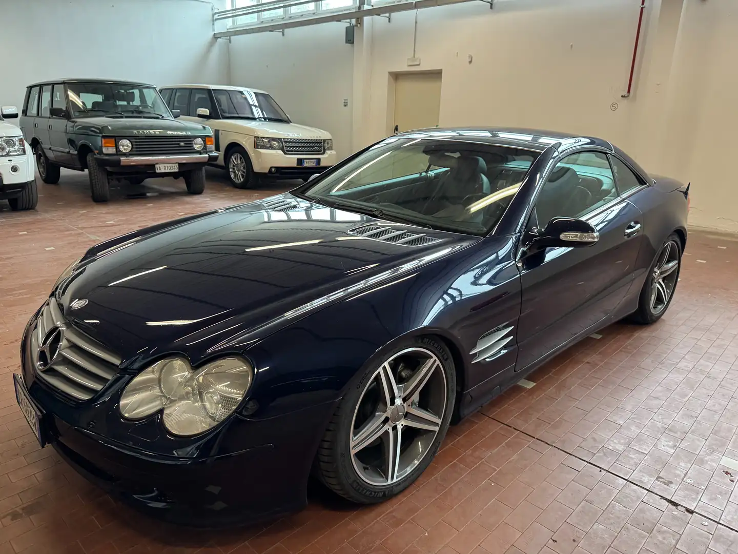 Mercedes-Benz SL 500 R230 V8 Blauw - 1