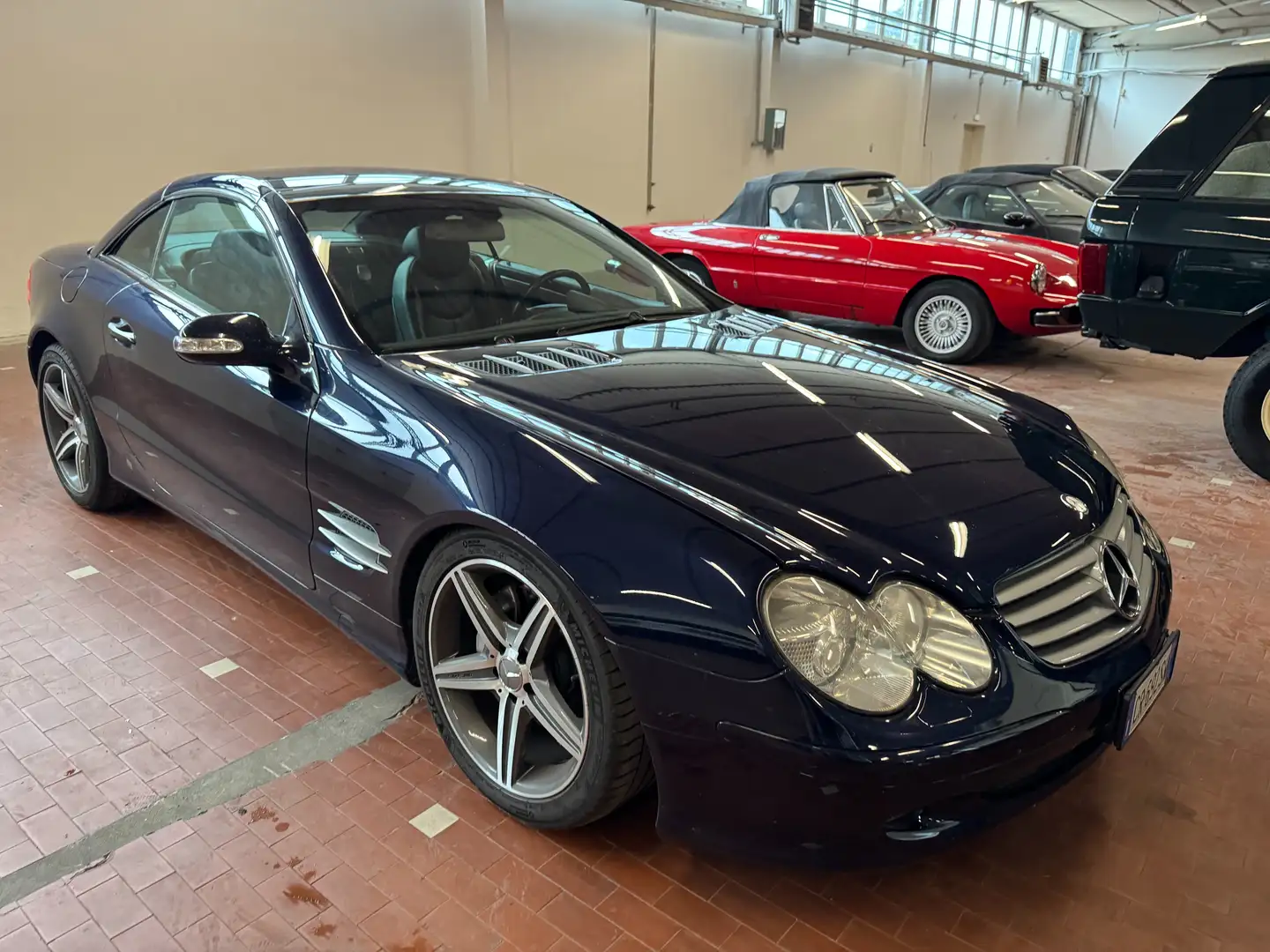 Mercedes-Benz SL 500 R230 V8 Blauw - 2