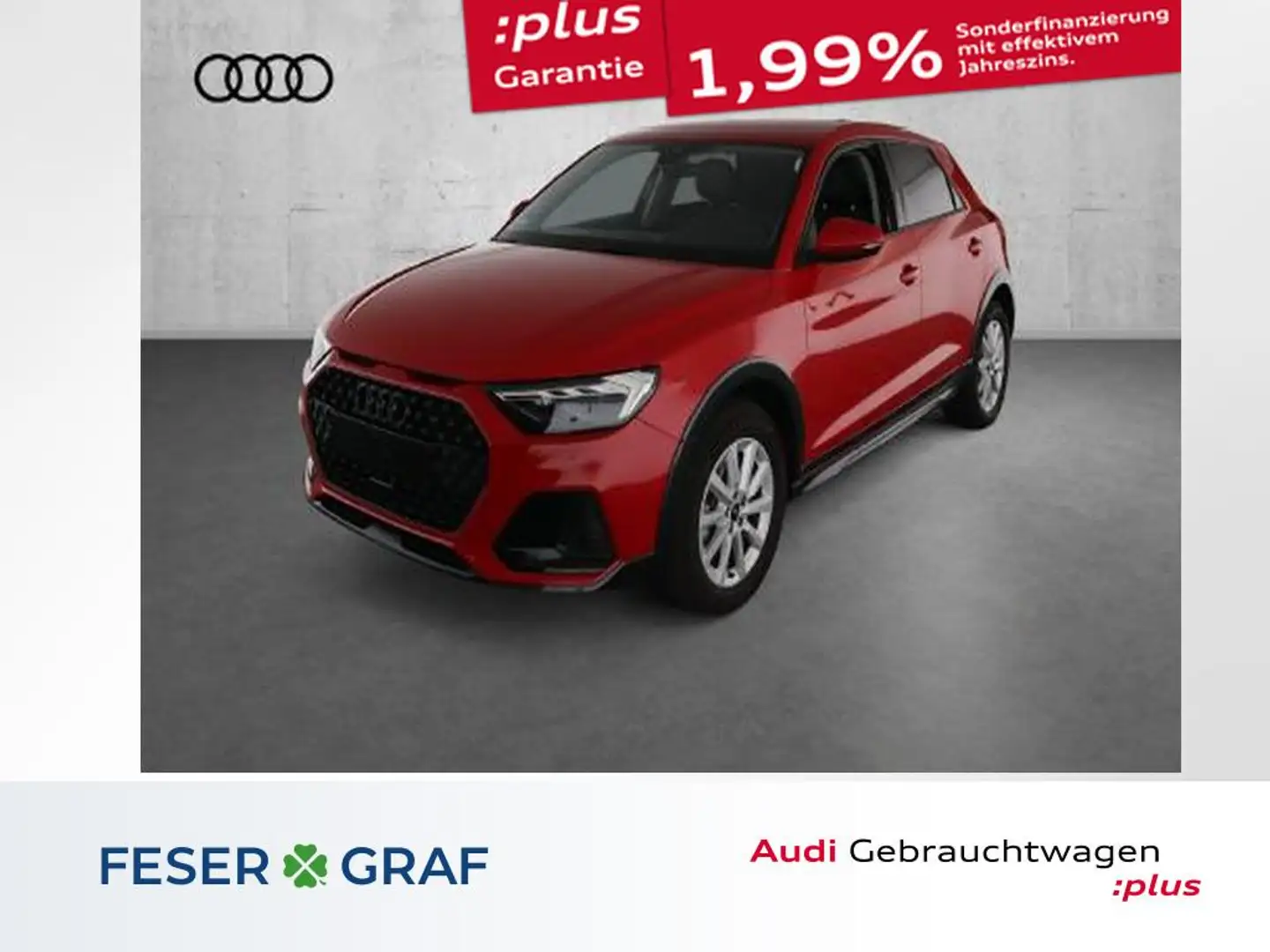 Audi A1 allstreet 30 TFSI Stronic,LED,Navi+,ACC,VC Rosso - 1