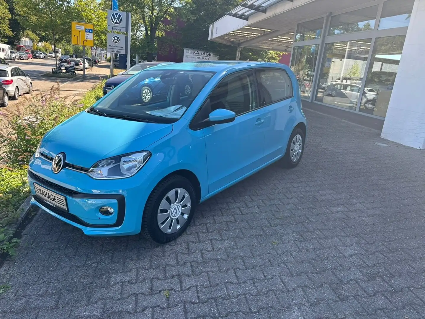 Volkswagen up! Move 4 Türen, Klimaanlage,Sitzheizung Bleu - 1