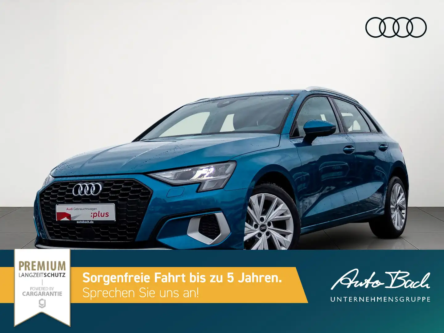 Audi A3 Advanced 30TDI Navi EPH Sitzheizung Blau - 2