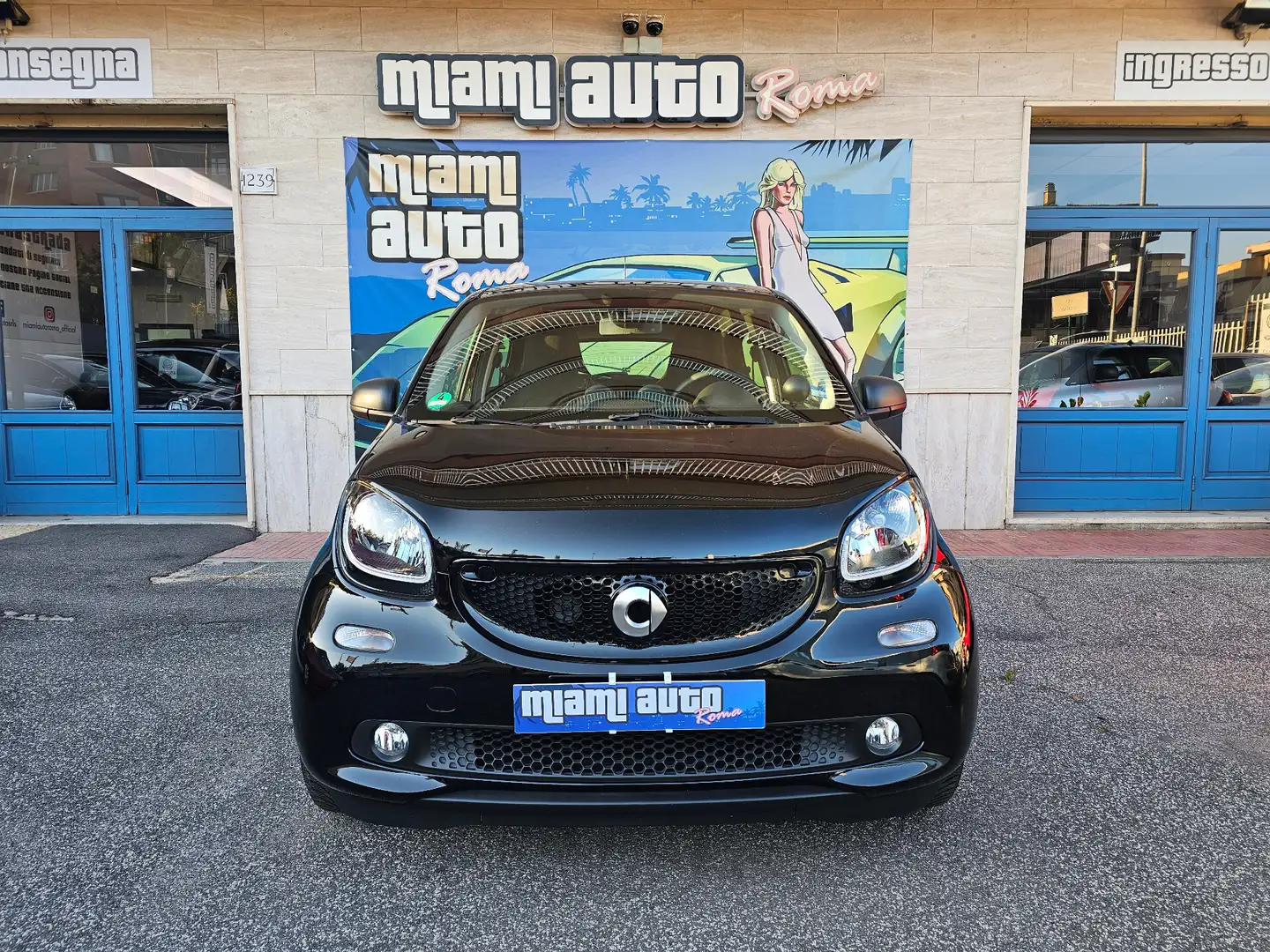 smart forFour 90 0.9 Turbo twinamic Passion UNIPRO NAV LED TAGL Nero - 1