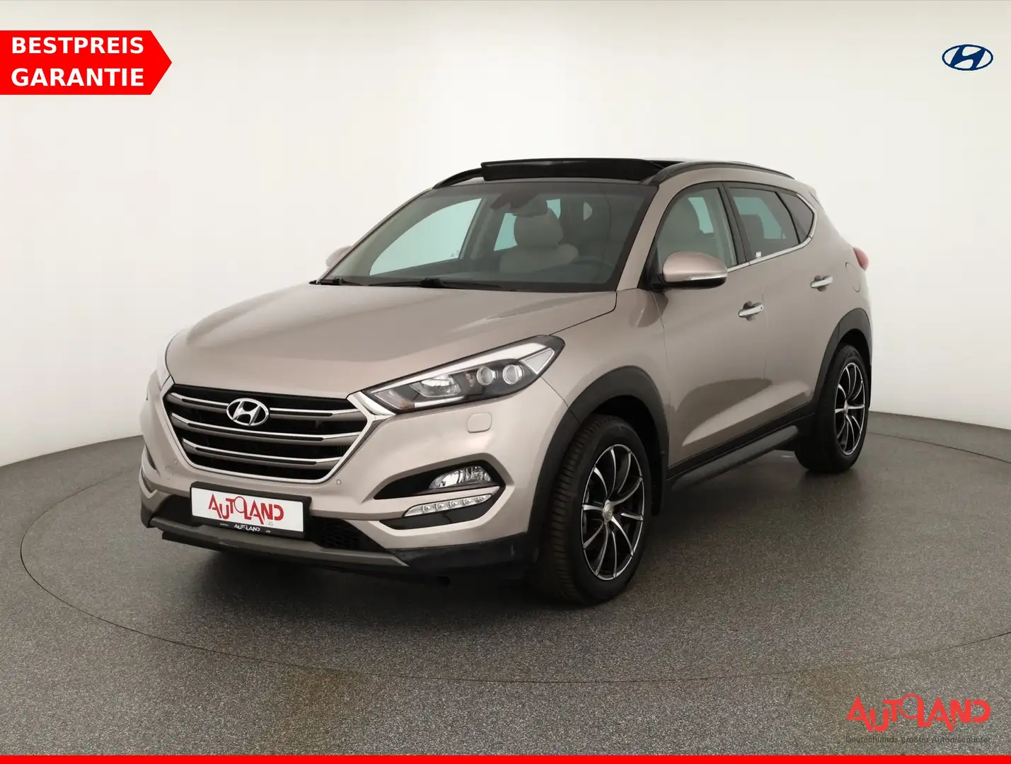 Hyundai TUCSON 2.0 CRDi Premium 4WD LED Sitzbelüftung Beige - 1