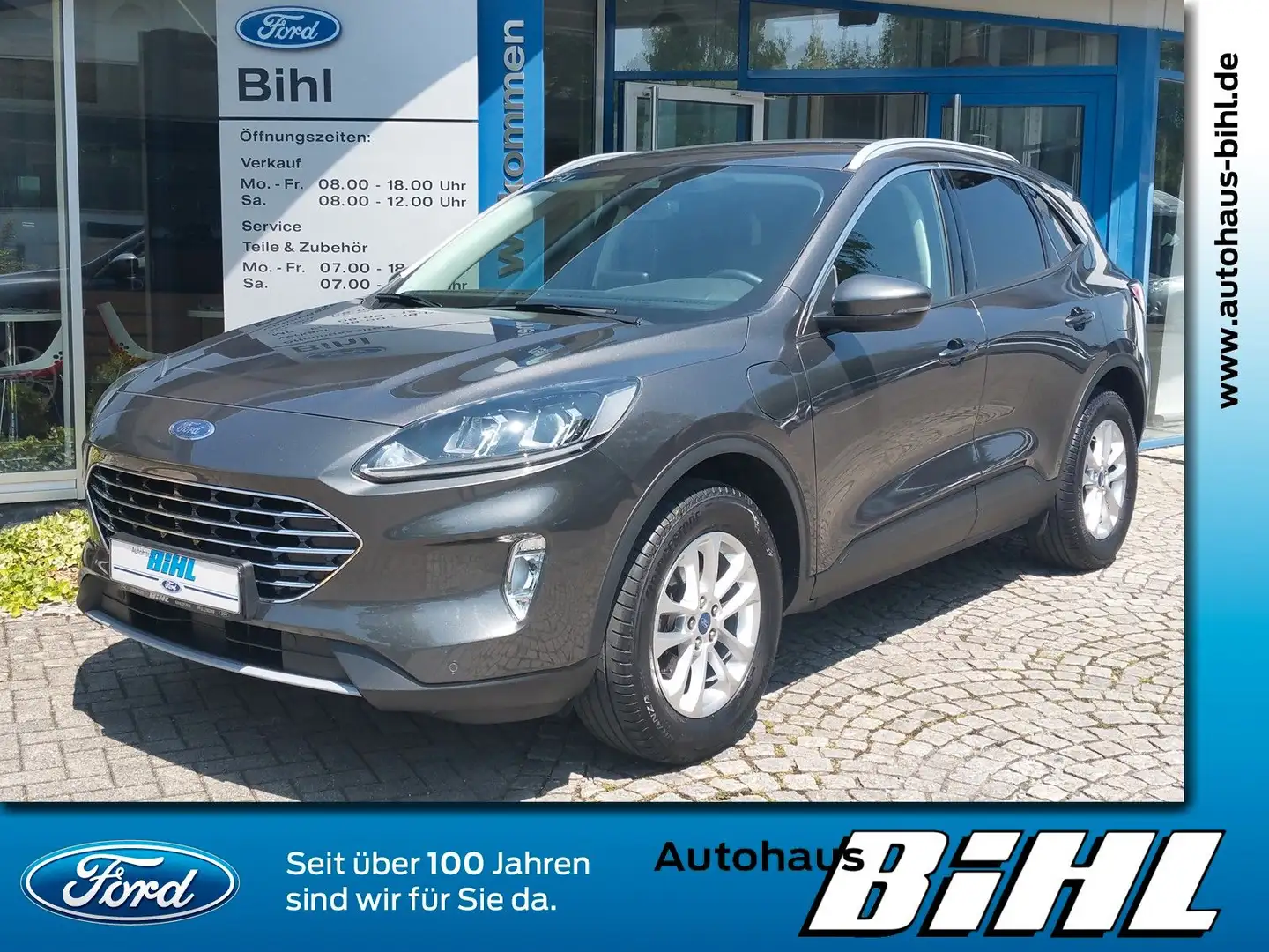 Ford Kuga PHEV Titanium Navi Kamera Winterpaket 1.Ha Grau - 1
