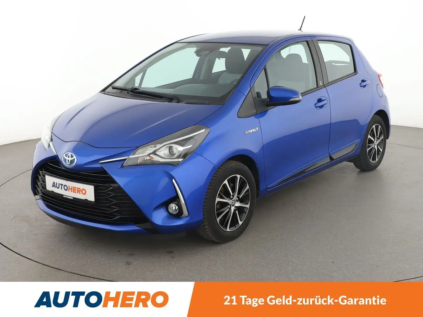 Toyota Yaris 1.5 Hybrid Team D Aut.*NAVI*CAM*ALU*KLIMA* Blu/Azzurro - 1