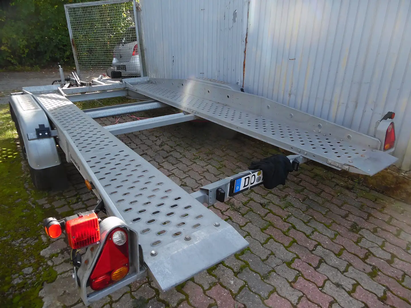 Brenderup 2.500 Kg * TOP Anhänger Kipper * TÜV 09/2027 Silber - 2