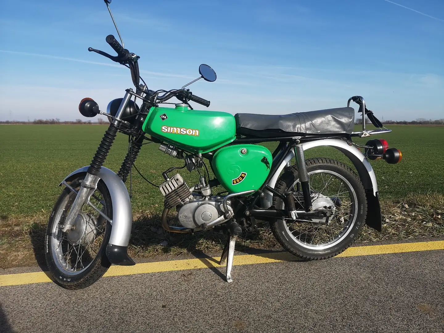 Simson S 50 Simson s50B Zielony - 2