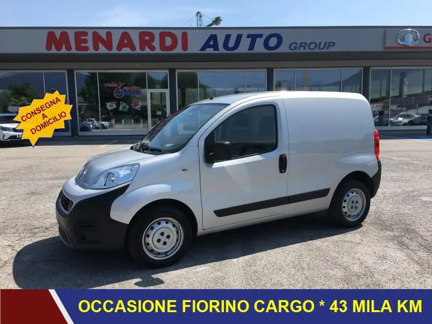 Fiat Fiorino 1.3 Mjt 80cv Cargo SX NAVI * SOLO 43 MILA KM Argento - 1
