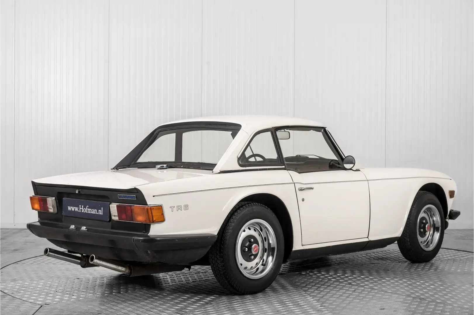 Triumph TR6 overdrive hardtop / softtop Blanco - 2