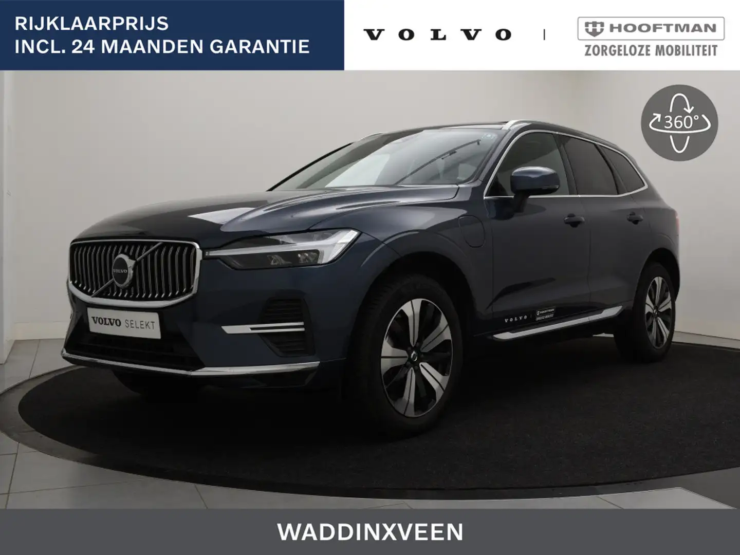 Volvo XC60 T6 PLUG-IN HYBRID LONG RANGE ESSENTIAL EDITION SCH Niebieski - 1