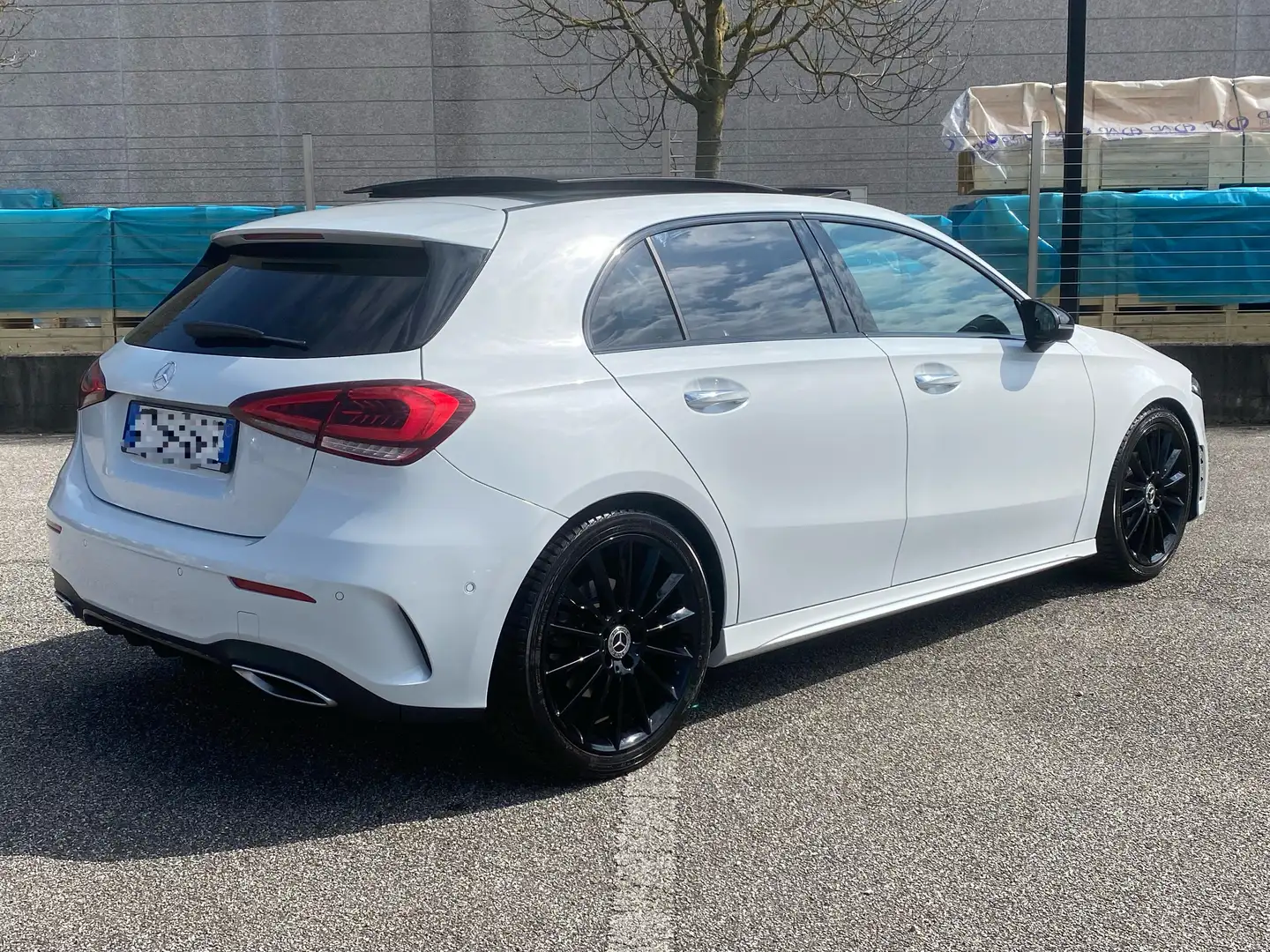 Mercedes-Benz A 200 A 200 Premium auto (TETTO, MULTIBEAM,LUCI AMBIENT) Bianco - 2