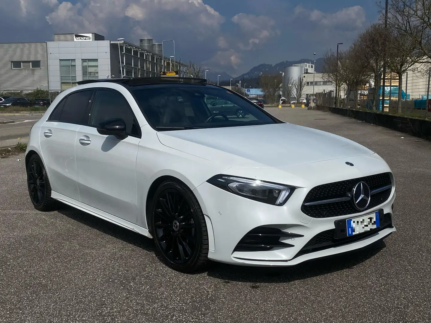 Mercedes-Benz A 200 A 200 Premium auto (TETTO, MULTIBEAM,LUCI AMBIENT) Bianco - 1