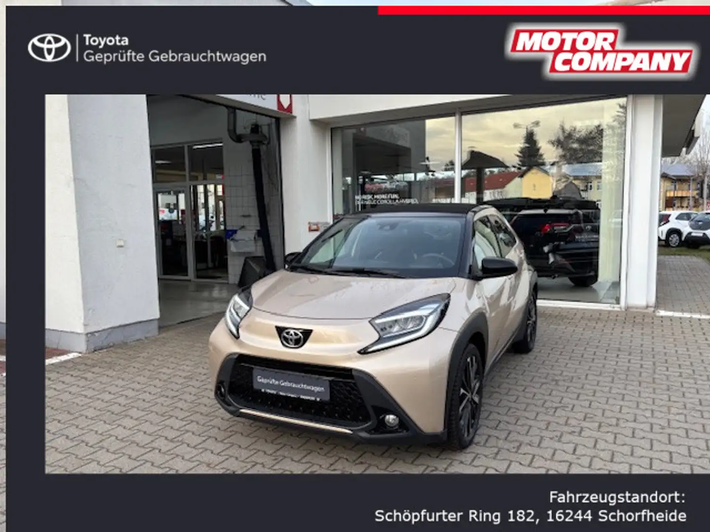 Toyota Aygo X 1,0 Benzin Automatik Air Style Beige - 1