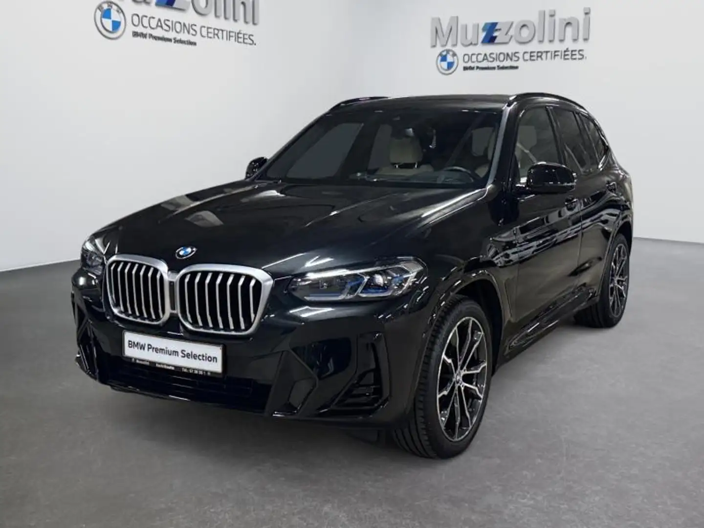 BMW X3 xDrive20d Noir - 1