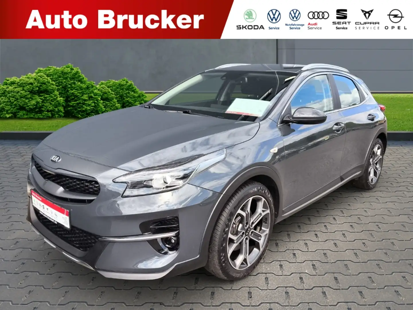 Kia XCeed Vision 1.5 T-GDI EU6d+Alufelgen+Klimaautomatik Grijs - 1