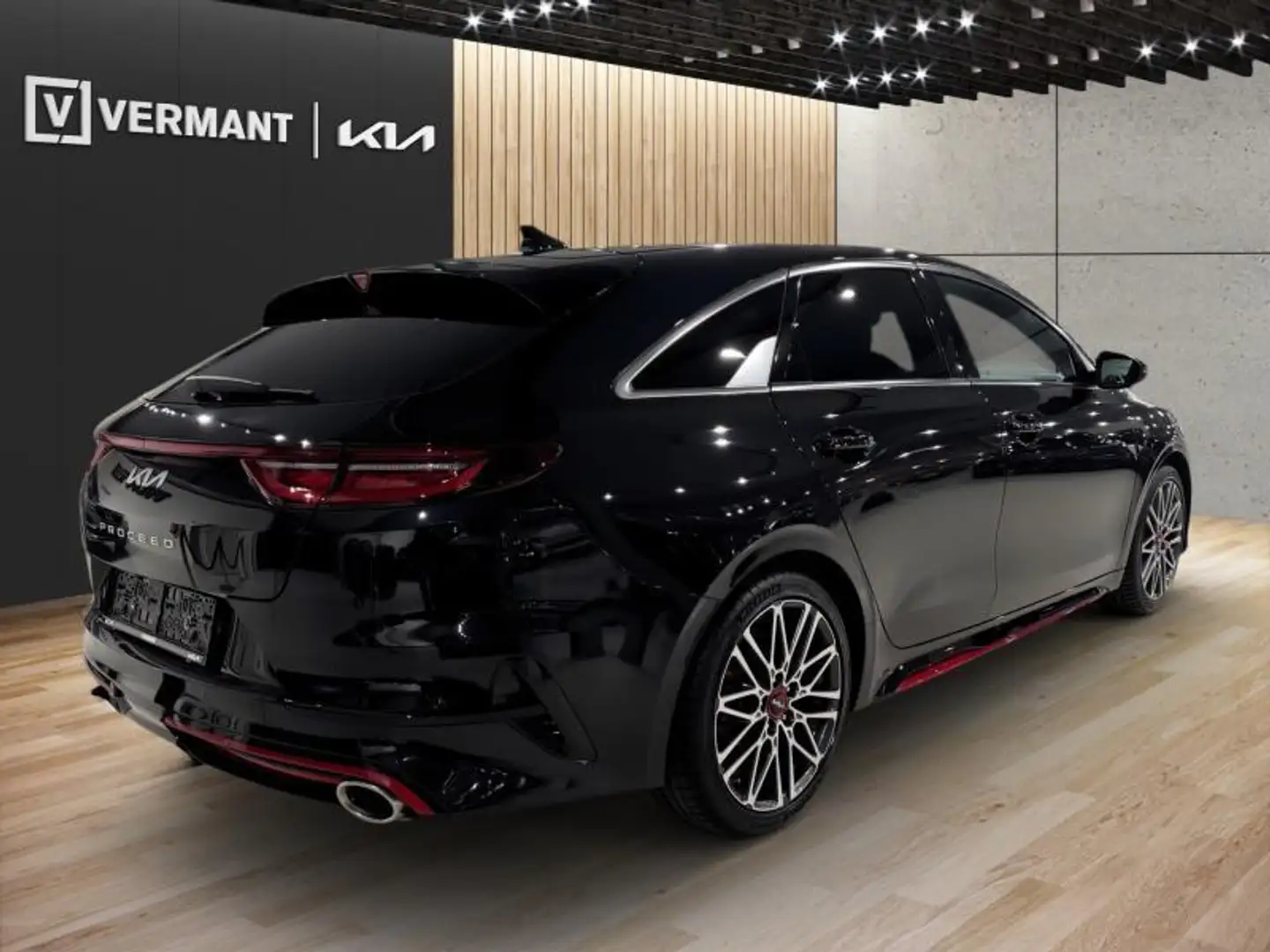 Kia ProCeed / pro_cee'd GT 1.6 T-GDi DCT 204pk Noir - 2
